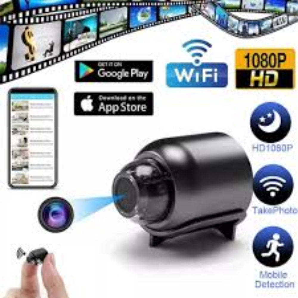 MINI CAMARA DE SEGURIDAD- FULL HD / 4K